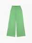 Pantalon droit vert fluide