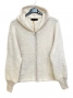 Gilet capuche teddy