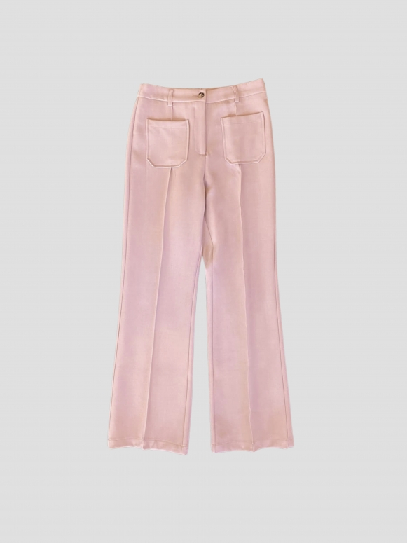 Pantalon rose nude