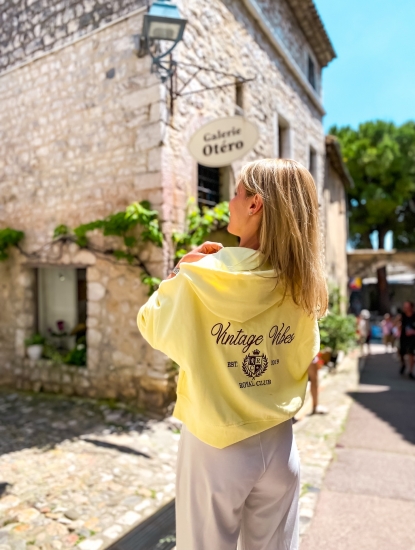 Sweat zip à capuche