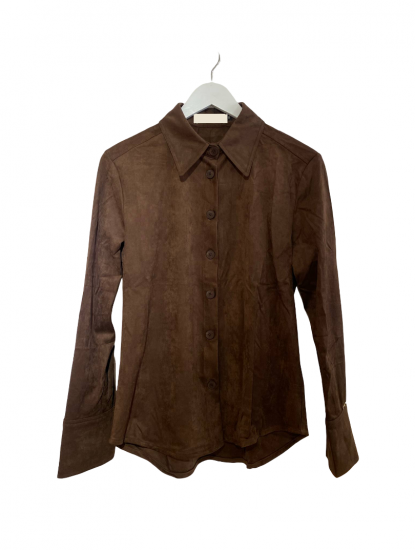 Chemise suédine