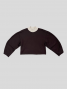 Sweat col montant maille