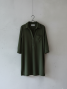 Robe chemise velours fin