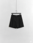 Short bermuda noir