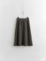 Jupe choco trapeze en maille