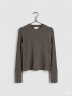Pull maille cotelée