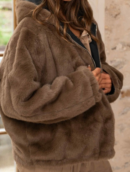 Veste reversible oversize