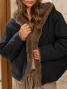 Veste reversible oversize