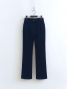 Pantalon velours elastique dos