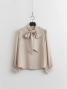 Blouse col lavaliere
