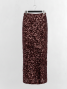 Jupe midi sequins