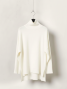 Pull oversize col roulé