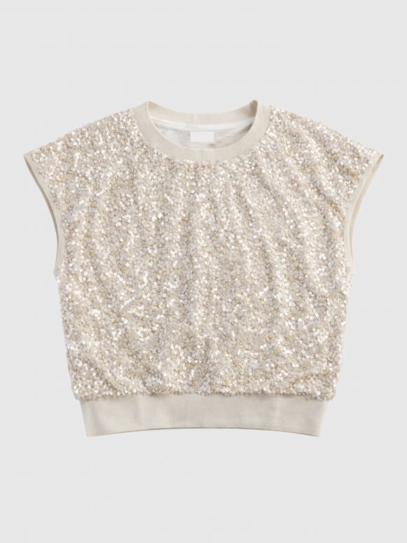 Blouse sequins