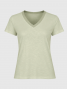 T-shirt col en V irisé